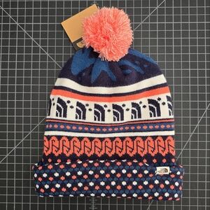 THE NORTH FACE SKI TUKE BEANIE - BLUE COMBO